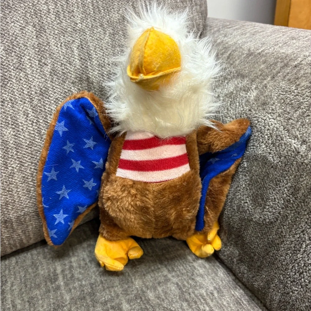 ACME Plush Eagle Toy with Red, White, and Blue